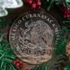 LDS Mexico Cuernavaca Mission Christmas Ornament with Christmas Decorations