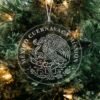 LDS Mexico Cuernavaca Mission Christmas Ornament hanging on a Tree