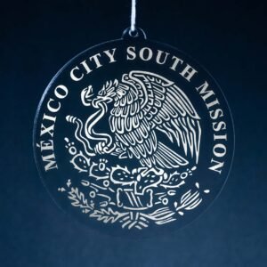 LDS Mexico Mexico City South Mission Christmas Ornament