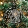 LDS Mexico Oaxaca Mission Christmas Ornament hanging on a Tree