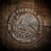 LDS Mexico Pachuca Mission Christmas Ornament laying on a Wooden Background