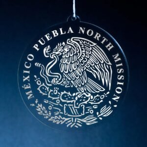 LDS Mexico Puebla North Mission Christmas Ornament