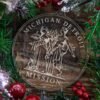 LDS Michigan Detroit Mission Christmas Ornament with Christmas Decorations