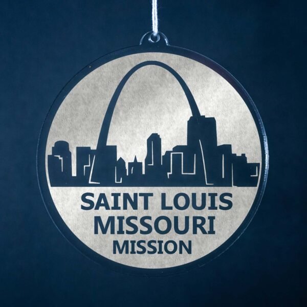 LDS Missouri St. Louis Mission Christmas Ornament