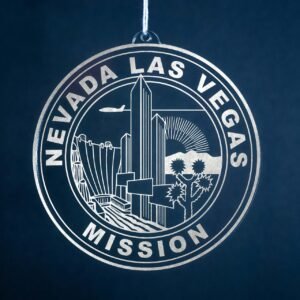 LDS Nevada Las Vegas Mission Christmas Ornament