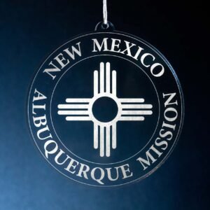 LDS New Mexico Albuquerque Mission Christmas Ornament