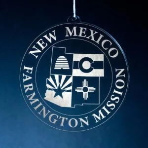LDS New Mexico Farmington Mission Christmas Ornament
