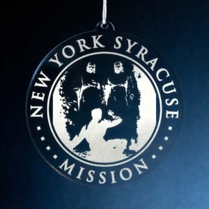 LDS New York Syracuse Mission Christmas Ornament