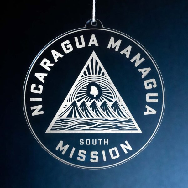 LDS Nicaragua Managua South Mission Christmas Ornament