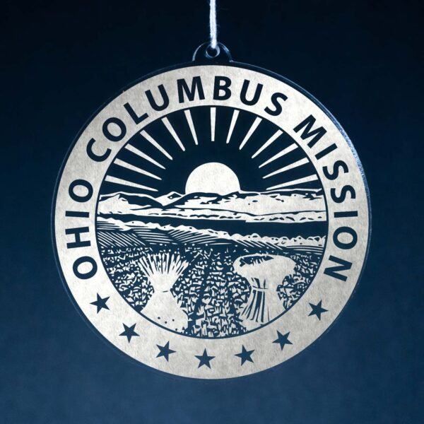 LDS Ohio Columbus Mission Christmas Ornament