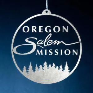 LDS Oregon Salem Mission Christmas Ornament