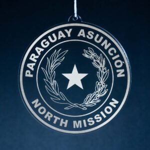 LDS Paraguay Asuncion North Mission Christmas Ornament
