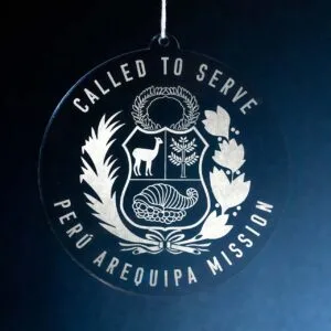 LDS Peru Arequipa Mission Christmas Ornament