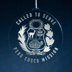 LDS Peru Cusco Mission Christmas Ornament
