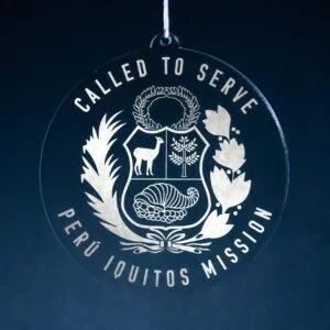 LDS Peru Iquitos Mission Christmas Ornament
