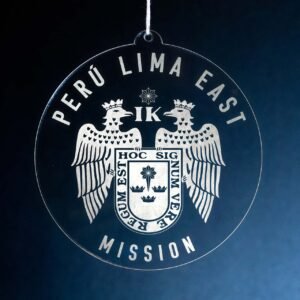 LDS Peru Lima East Mission Christmas Ornament