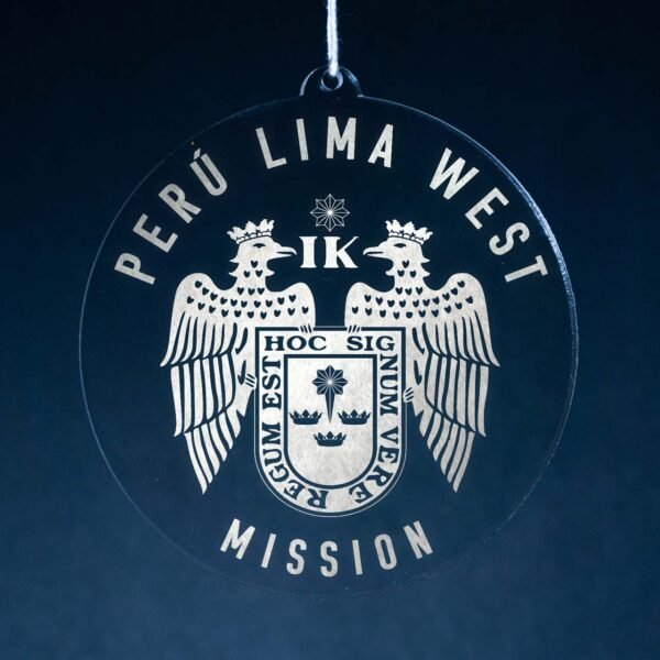LDS Peru Lima West Mission Christmas Ornament