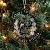 LDS Peru Piura Mission Christmas Ornament hanging on a Tree