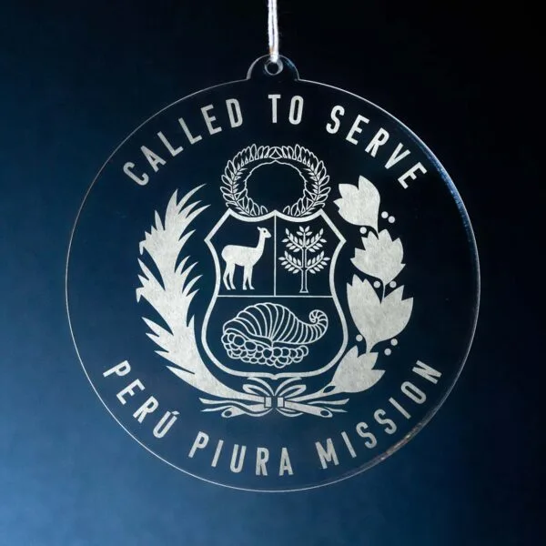 LDS Peru Piura Mission Christmas Ornament