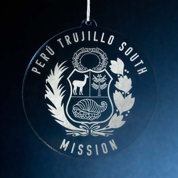 LDS Peru Trujillo South Mission Christmas Ornament