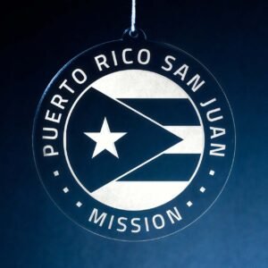 LDS Puerto Rico San Juan Mission Christmas Ornament