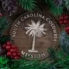 LDS South Carolina Columbia Mission Christmas Ornament with Christmas Decorations