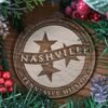 LDS Tennessee Nashville Mission Christmas Ornament with Christmas Decorations