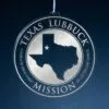 LDS Texas Lubbock Mission Christmas Ornament