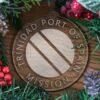 LDS Trinidad Port of Spain Mission Christmas Ornament with Christmas Decorations