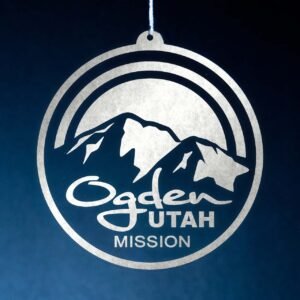 LDS Utah Ogden Mission Christmas Ornament