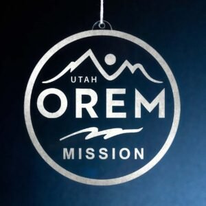LDS Utah Orem Mission Christmas Ornament
