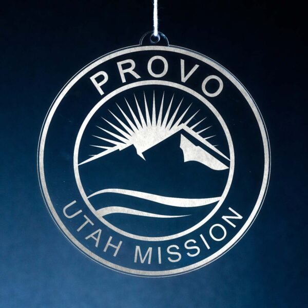 LDS Utah Provo Mission Christmas Ornament
