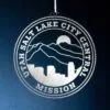 LDS Utah Salt Lake City Central Mission Christmas Ornament