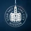 LDS Utah Salt Lake City Mission Christmas Ornament
