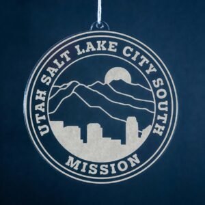 LDS Utah Salt Lake City South Mission Christmas Ornament