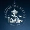 LDS Washington Seattle Mission Christmas Ornament