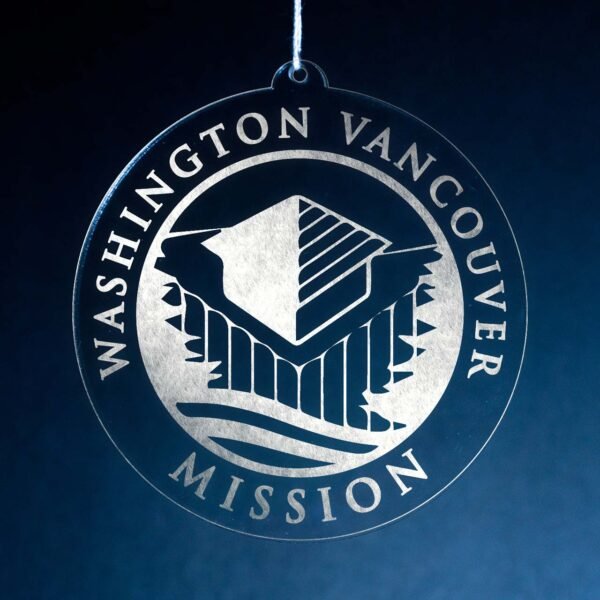LDS Washington Vancouver Mission Christmas Ornament