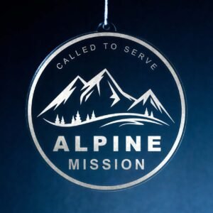 LDS Alpine German-Speaking Mission (Munich) Christmas Ornament