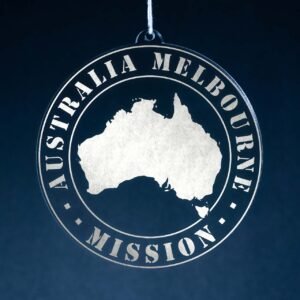 LDS Australia Melbourne Mission Christmas Ornament