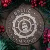 LDS Baltic Mission (Riga) Christmas Ornament with Christmas Decorations