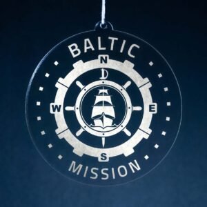 LDS Baltic Mission (Riga) Christmas Ornament