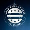 LDS Cape Verde Praia Mission Christmas Ornament