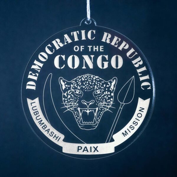 LDS Democratic Republic of the Congo Lubumbashi Mission Christmas Ornament