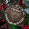 LDS Democratic Republic of the Congo Mbuji-Mayi Mission Christmas Ornament with Christmas Decorations