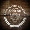LDS Democratic Republic of the Congo Mbuji-Mayi Mission Christmas Ornament laying on a Wooden Background