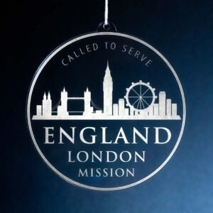 LDS England London Mission Christmas Ornament