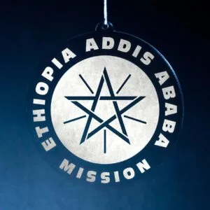 LDS Ethiopia Addis Ababa Mission Christmas Ornament