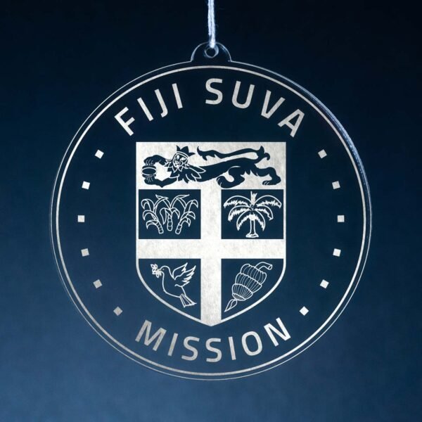 LDS Fiji Suva Mission Christmas Ornament