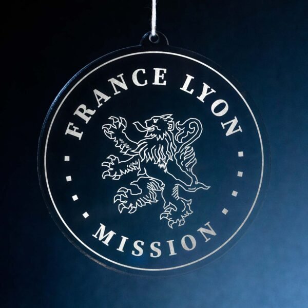 LDS France Lyon Mission Christmas Ornament