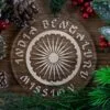 LDS India Bengaluru Mission Christmas Ornament with Christmas Decorations